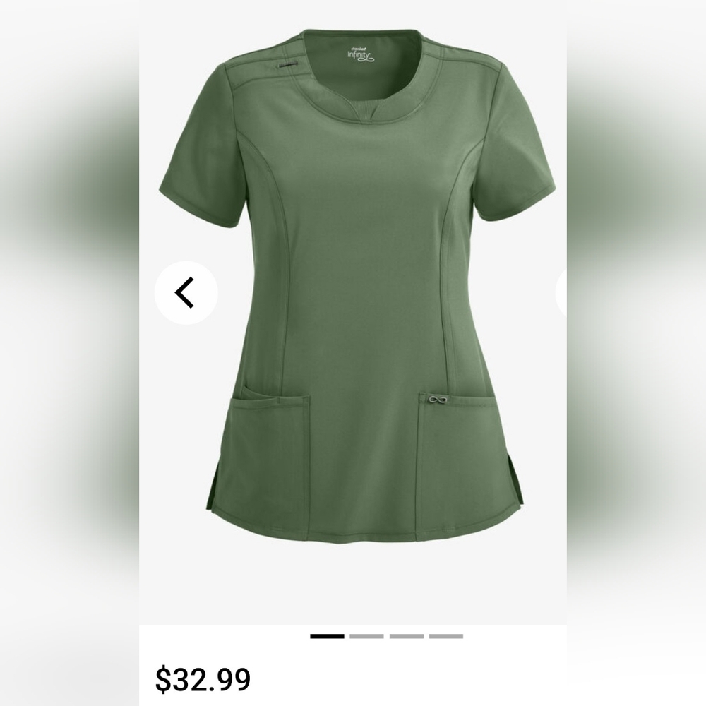 Sage Green Infinity Cherokee Scrubs
